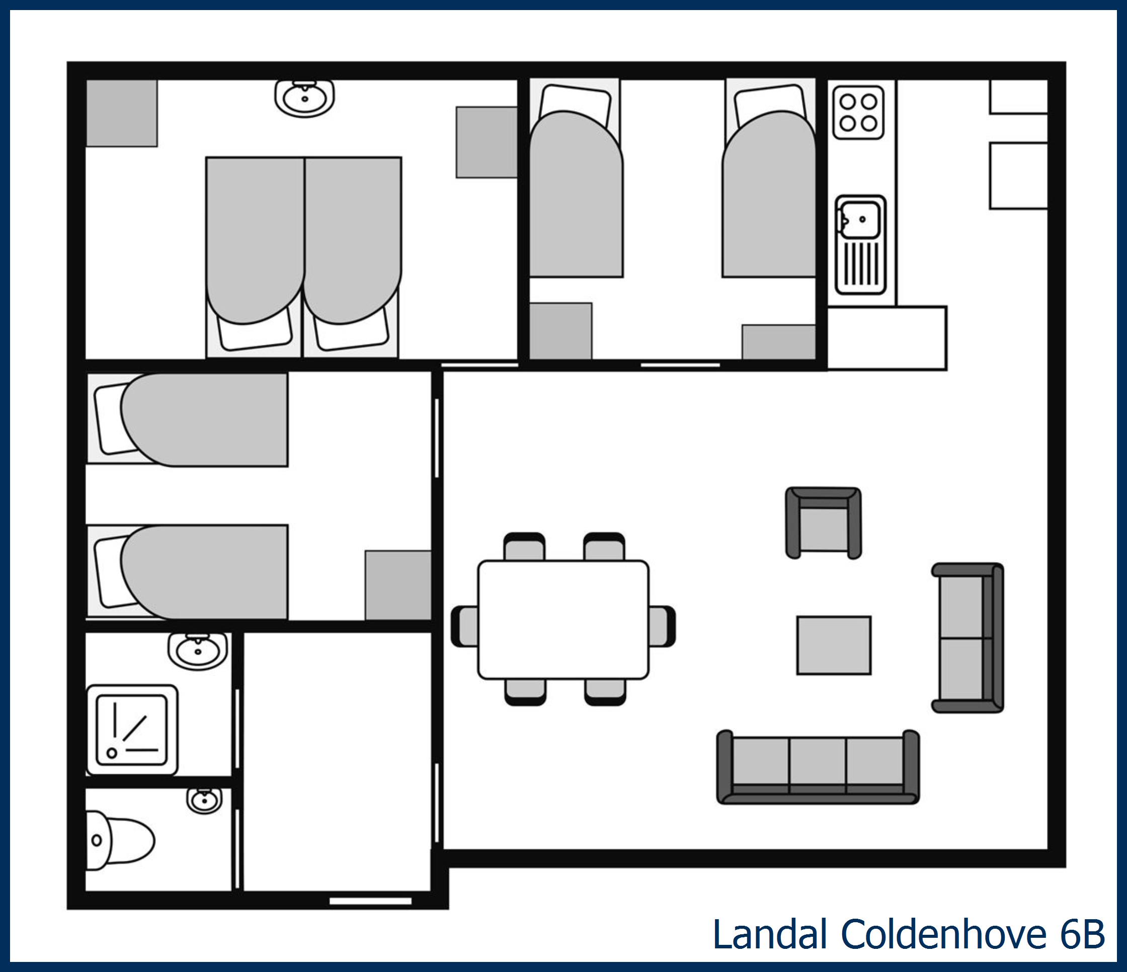 Bungalow 6B at Coldenhove