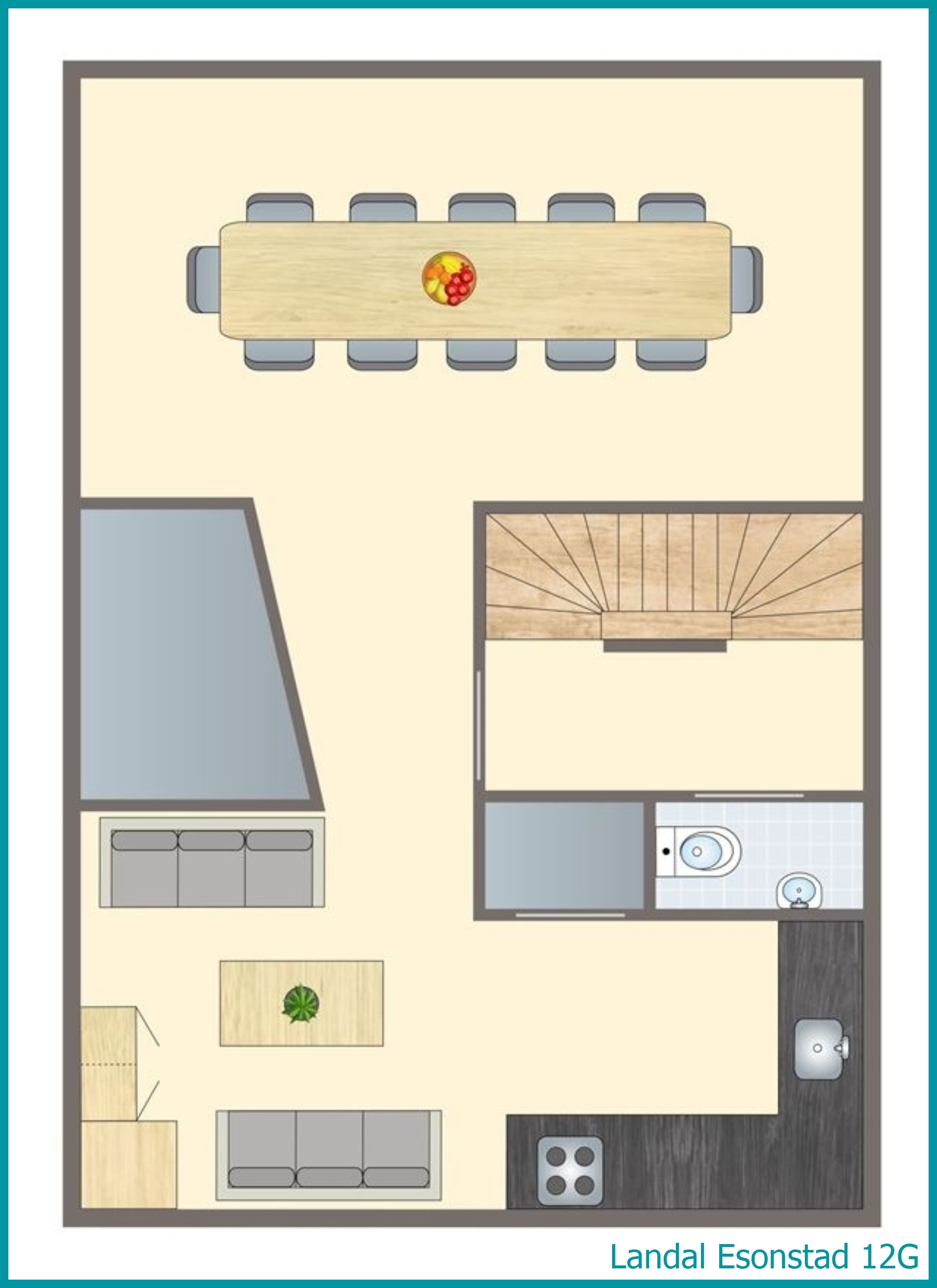 12-person residence 12G at Esonstad