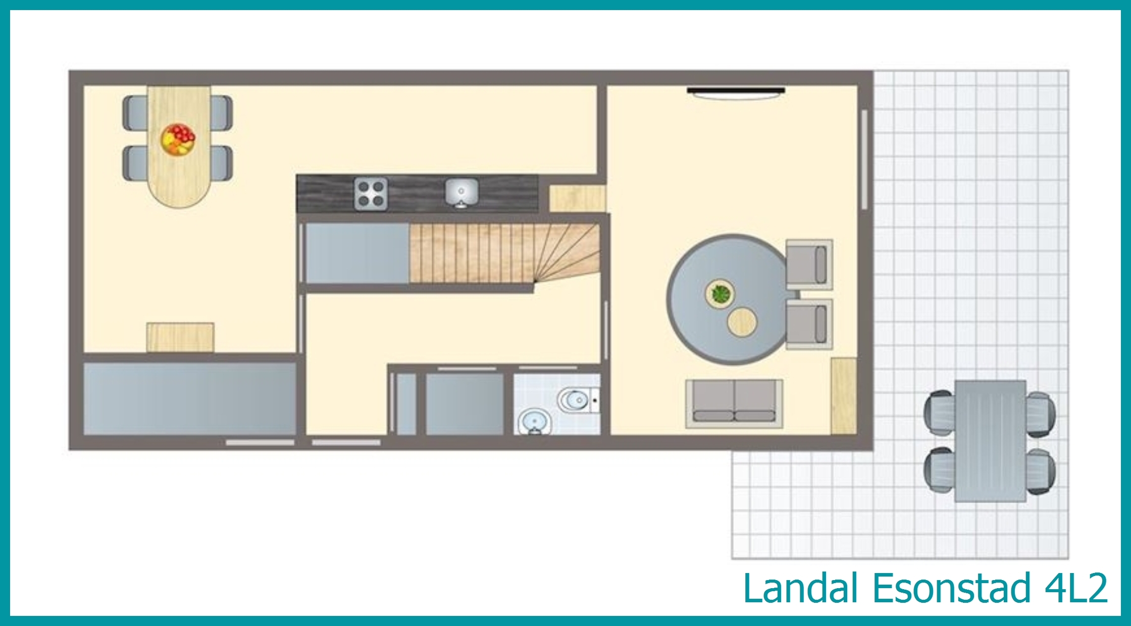 4-person residence 4L2 at Esonstad