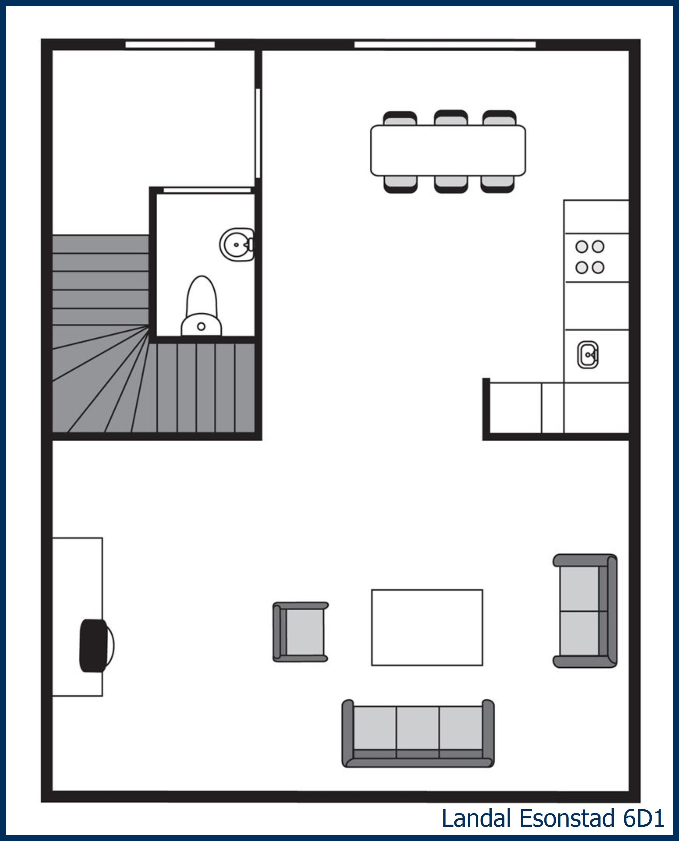 Maisonette 6D1 at Esonstad