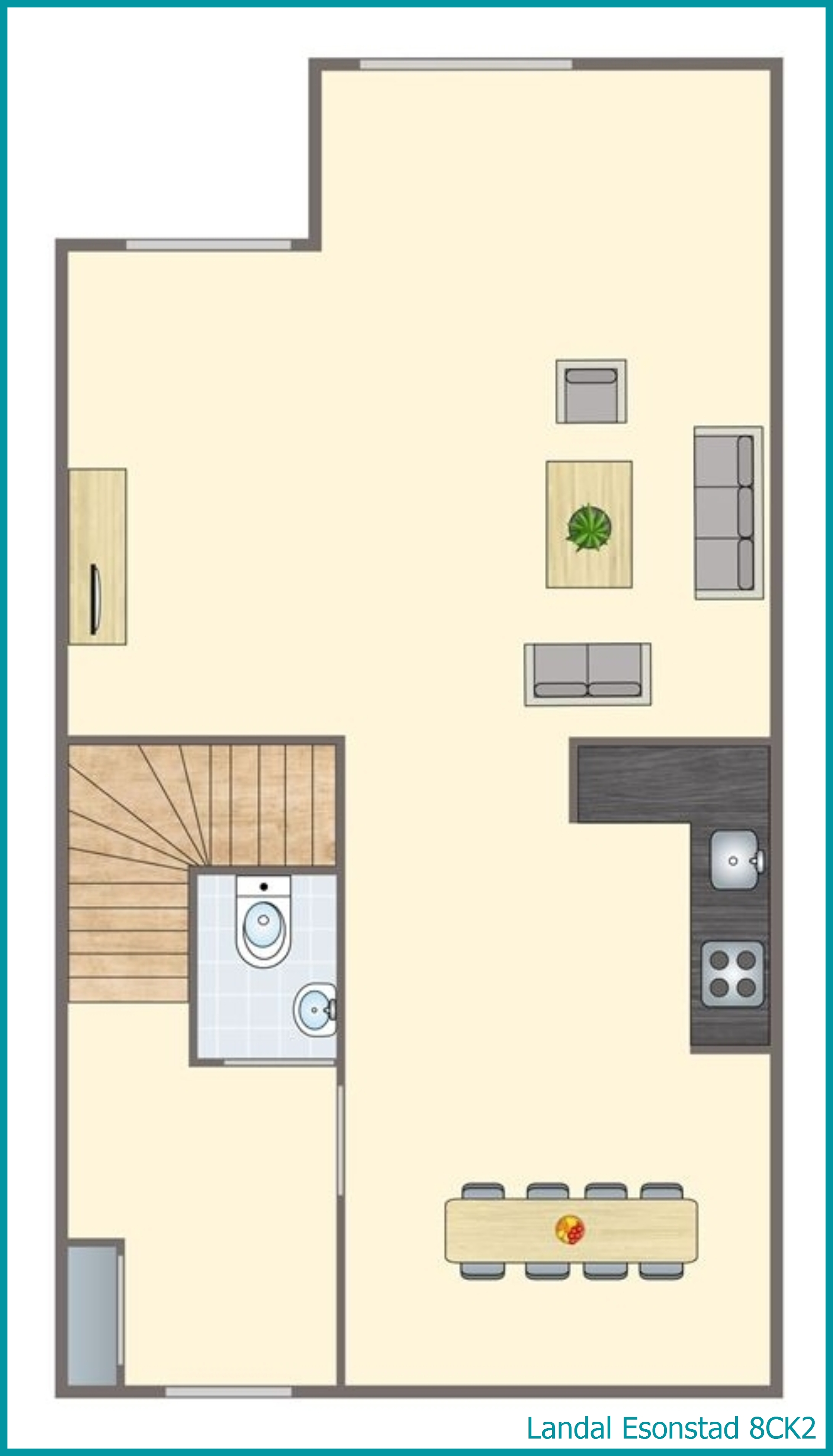 8-person children's residence 8CK2 at Esonstad