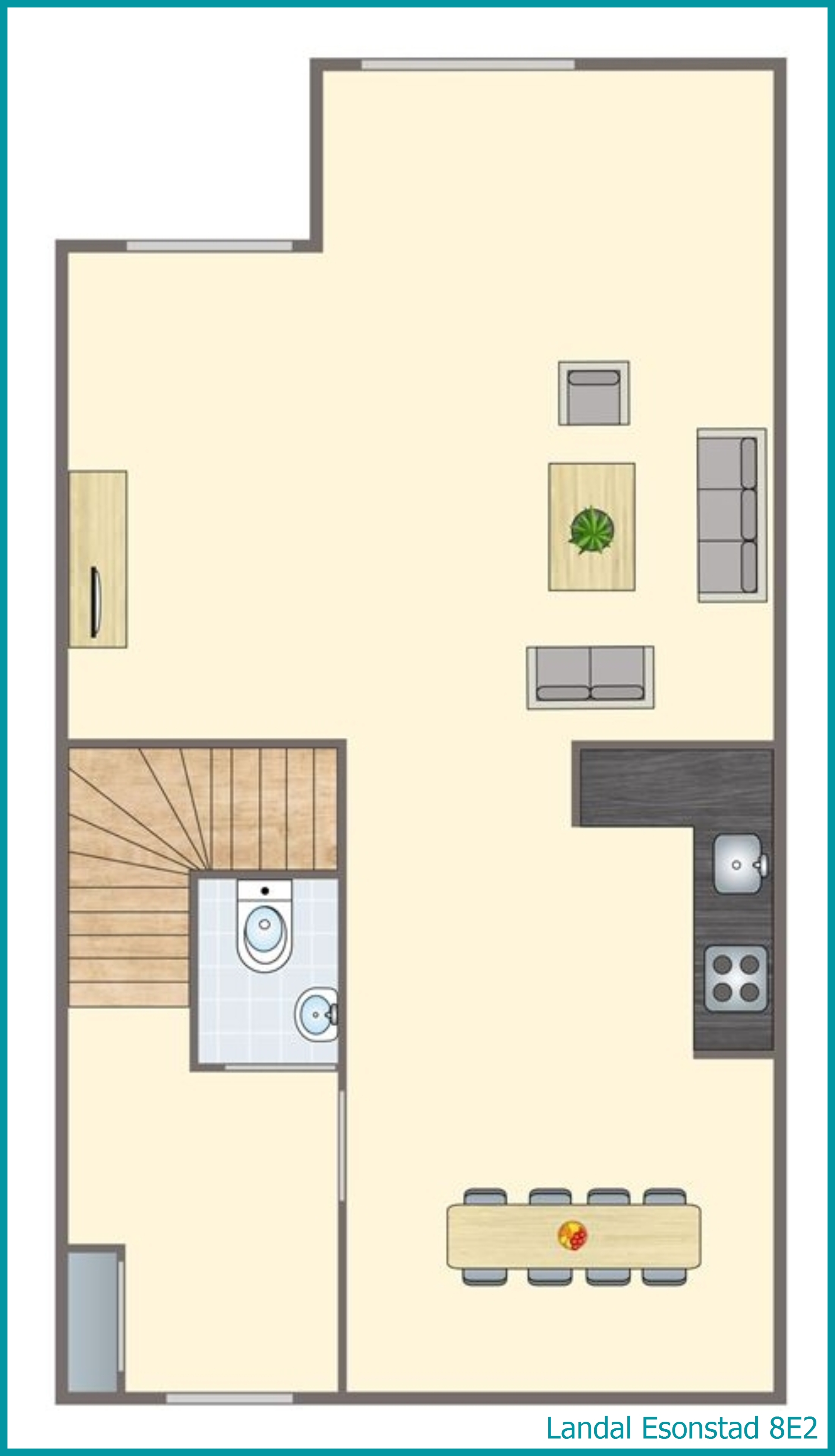 8-person residence 8E2 at Esonstad