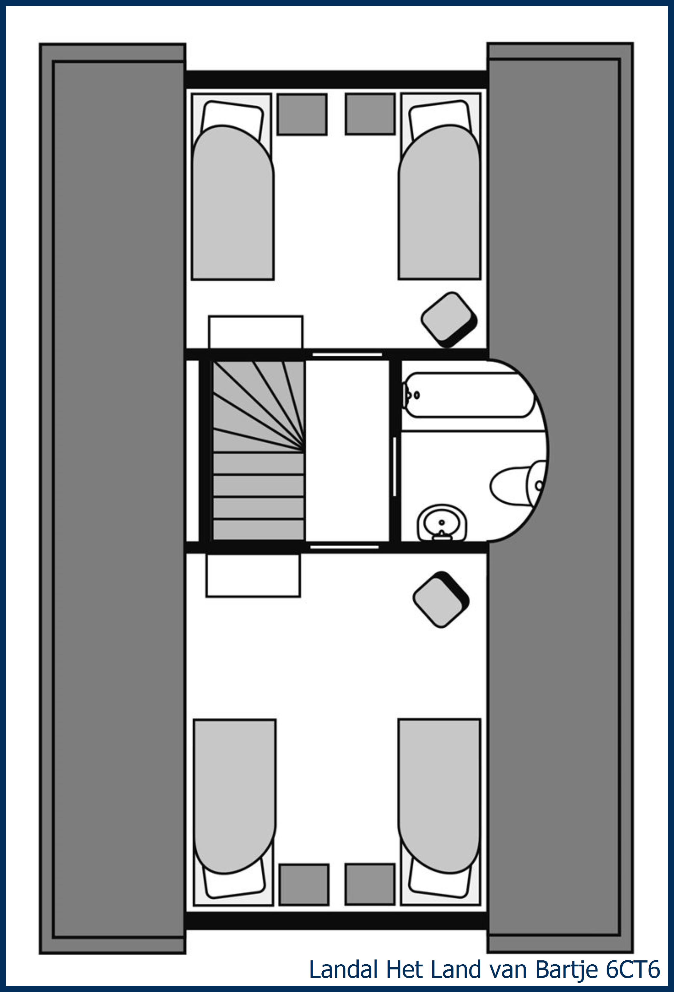 Farmhouse residence - Extra accessible 6CT6 at Het Land van Bartje