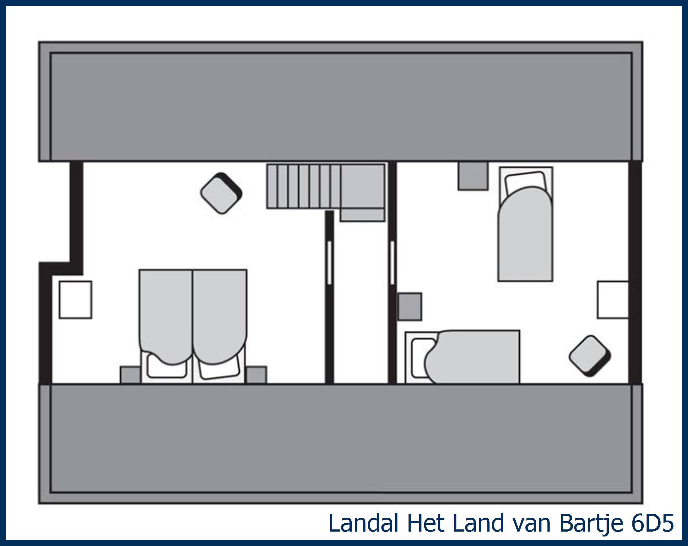 Bungalow 6D5 at Het Land van Bartje