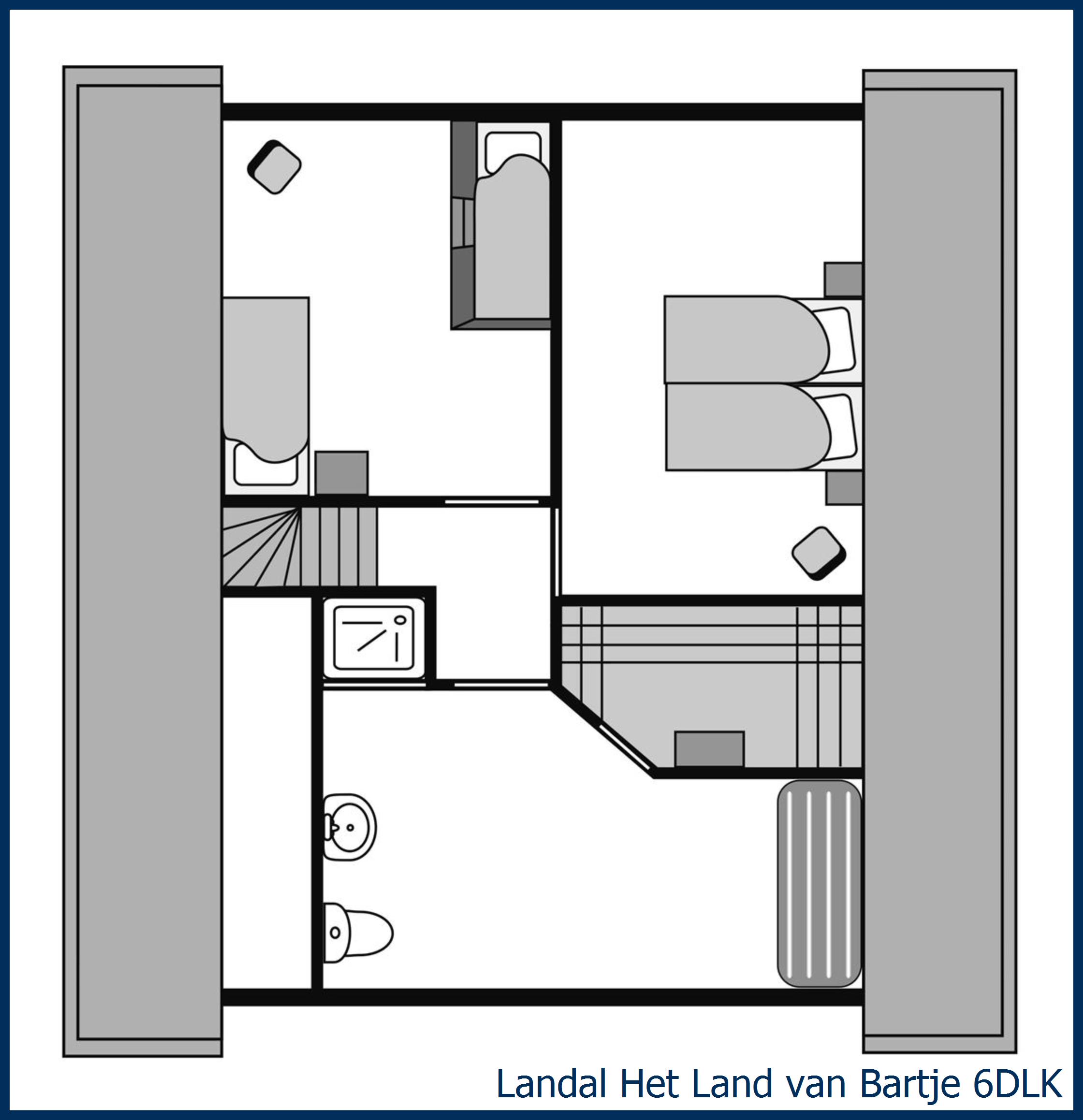 Childrens farmhouse residence 6DLK at Het Land van Bartje