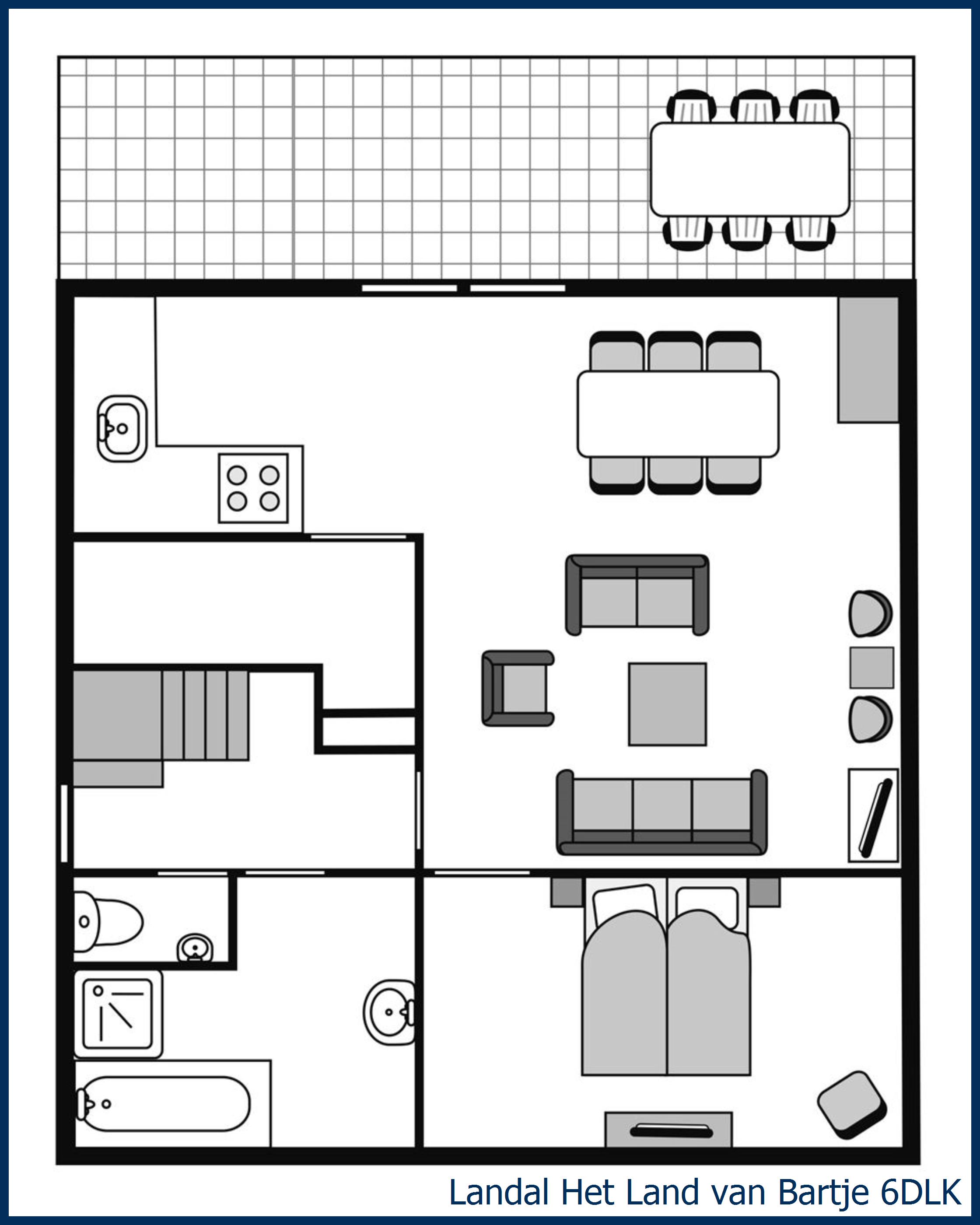 Childrens farmhouse residence 6DLK at Het Land van Bartje