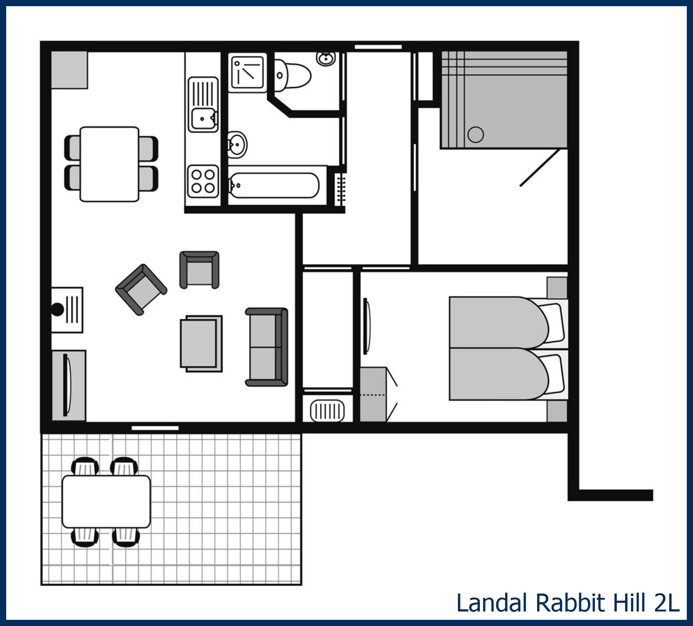 Bungalow 2L at Rabbit Hill