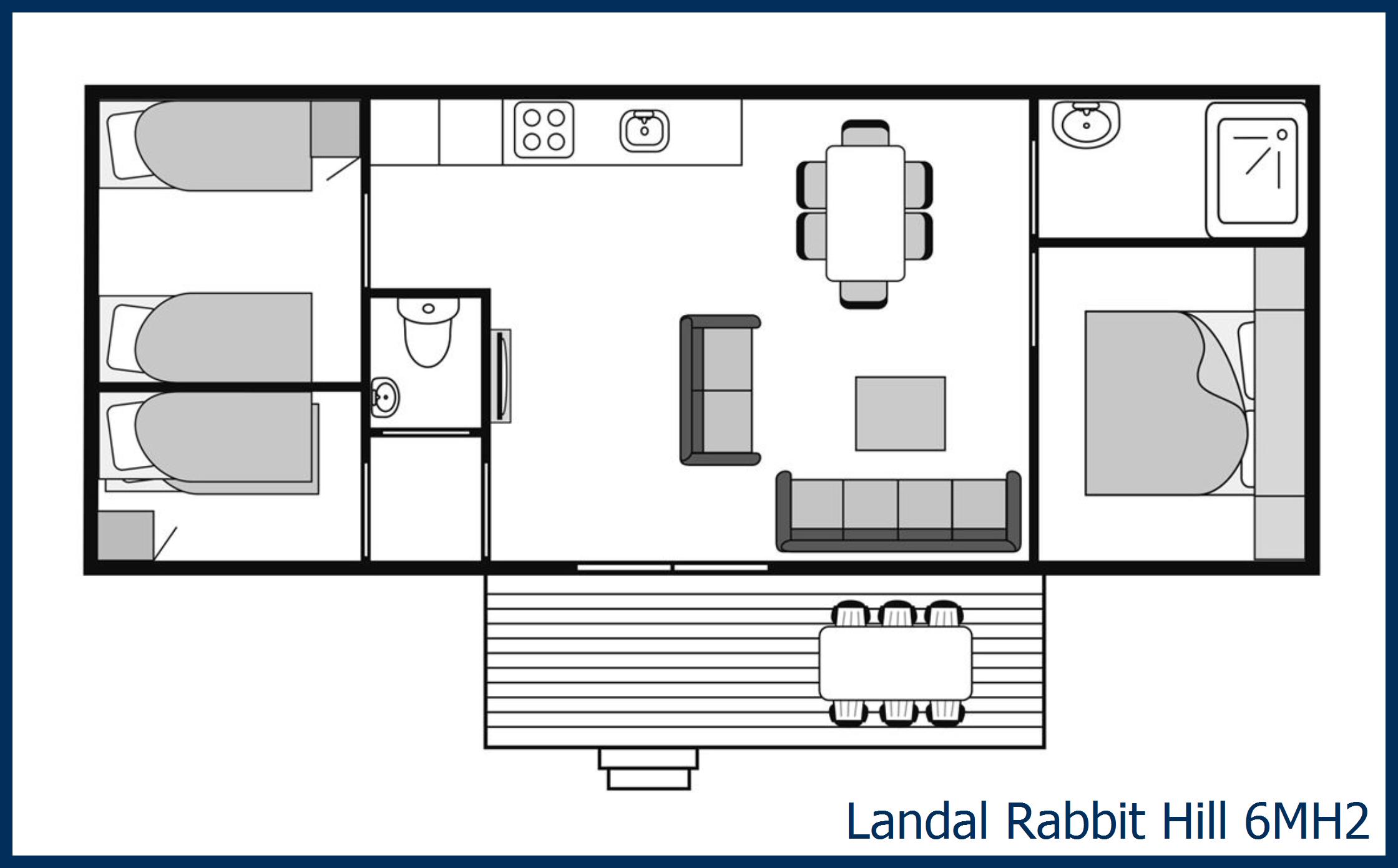 Mobile home 6MH2 at Rabbit Hill