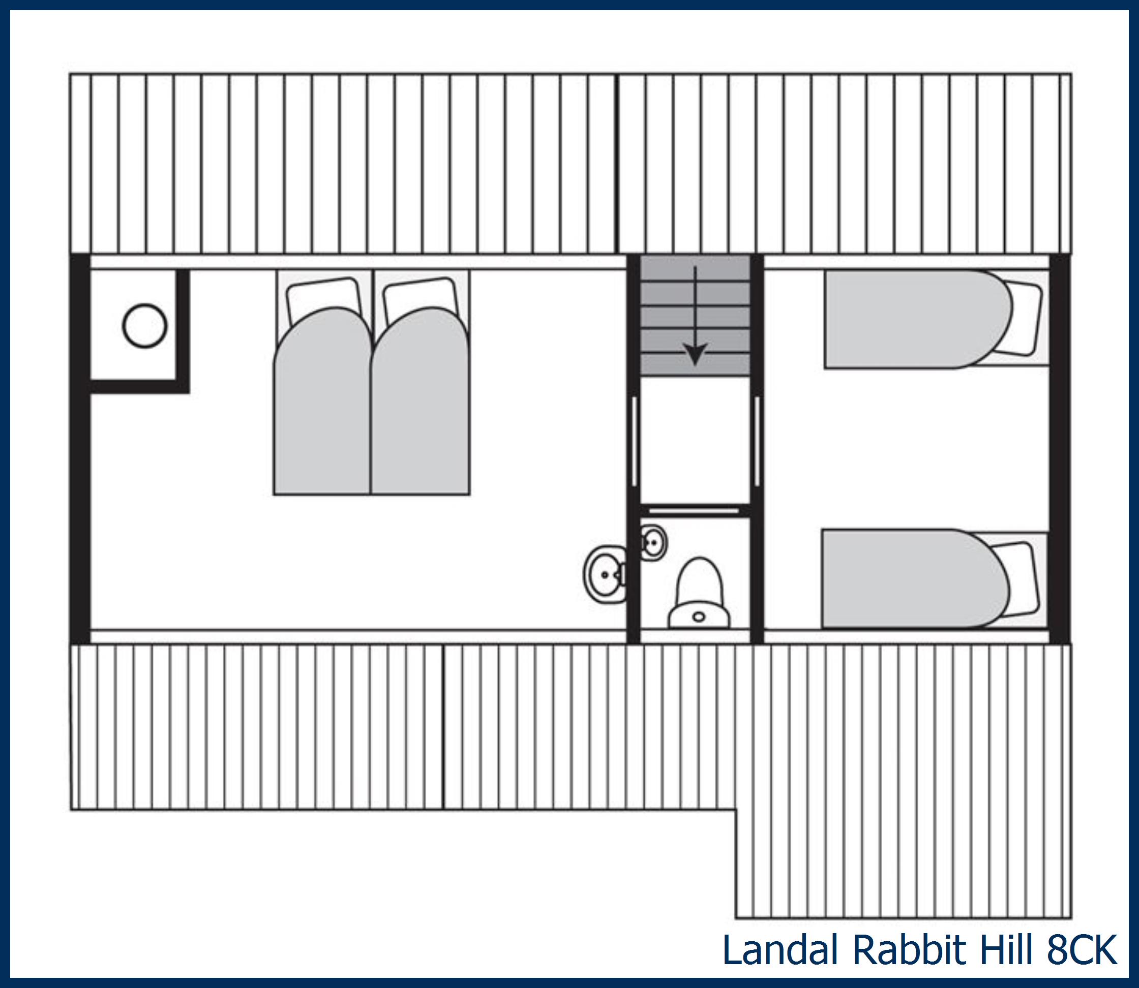 Childrens bungalow 8CK at Rabbit Hill
