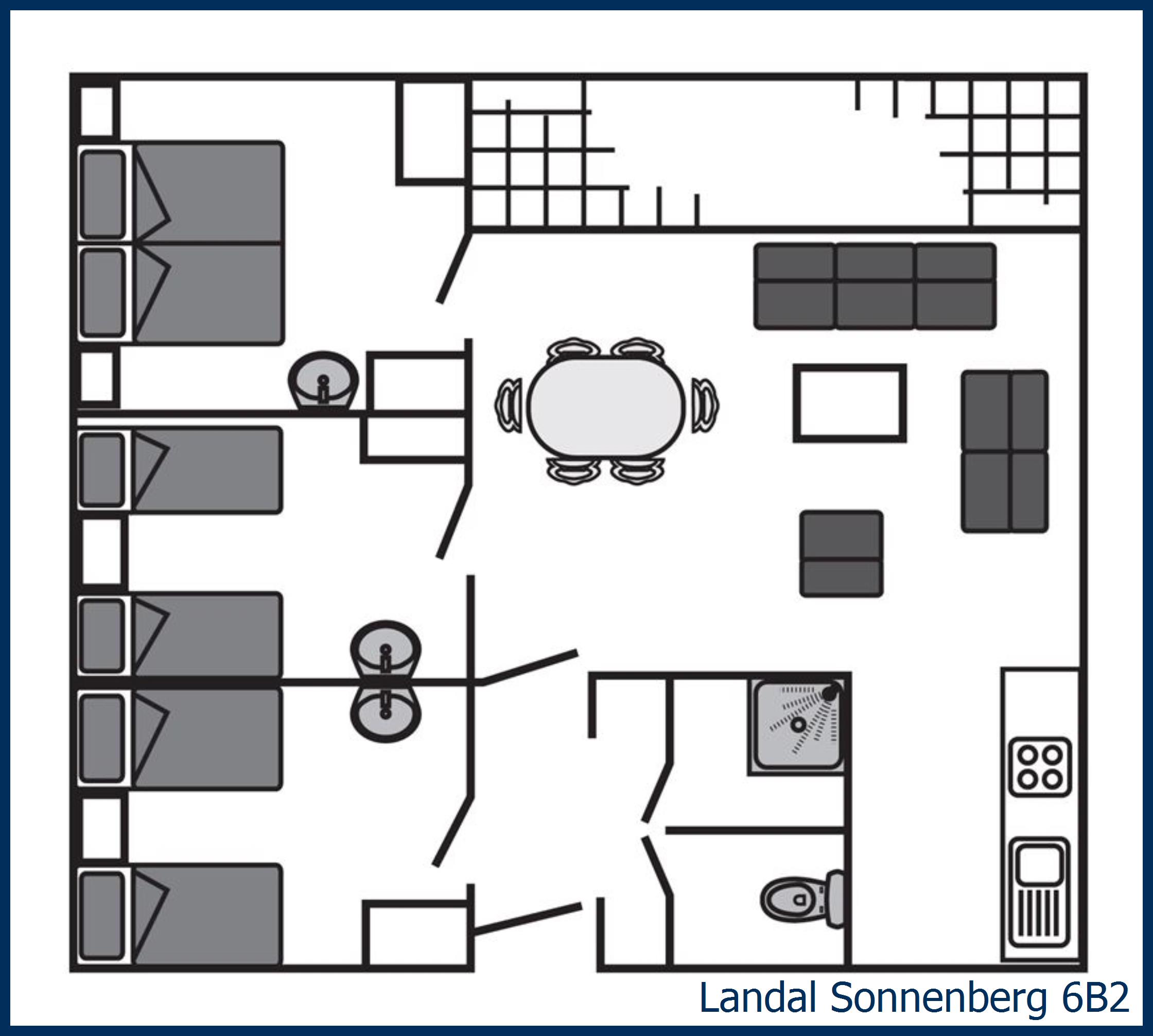 Bungalow 6B2 at Sonnenberg