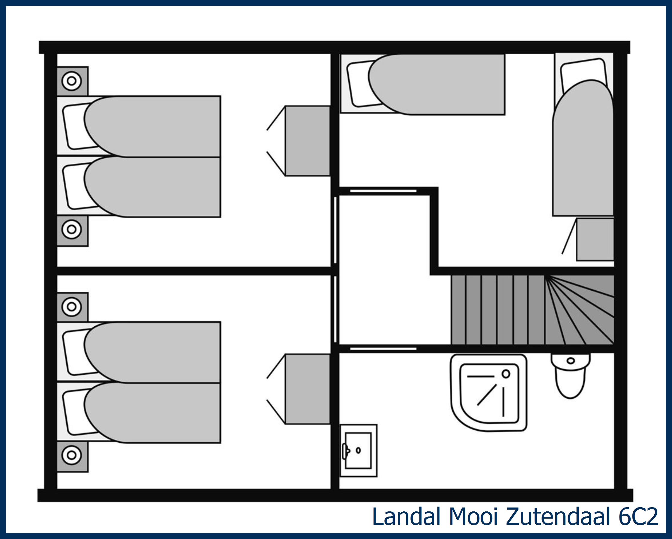Bungalow 6C2 at Mooi Zutendaal