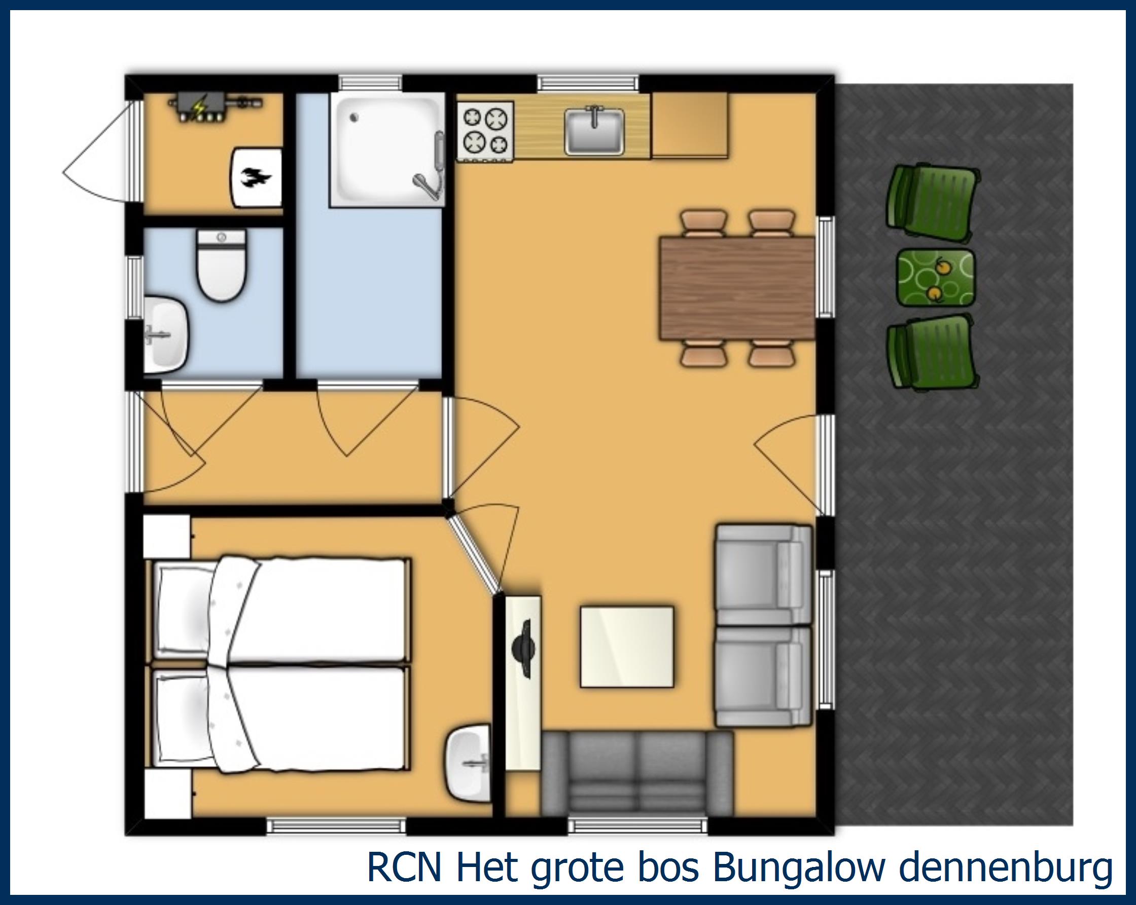 Bungalow Dennenburg at Het Grote Bos