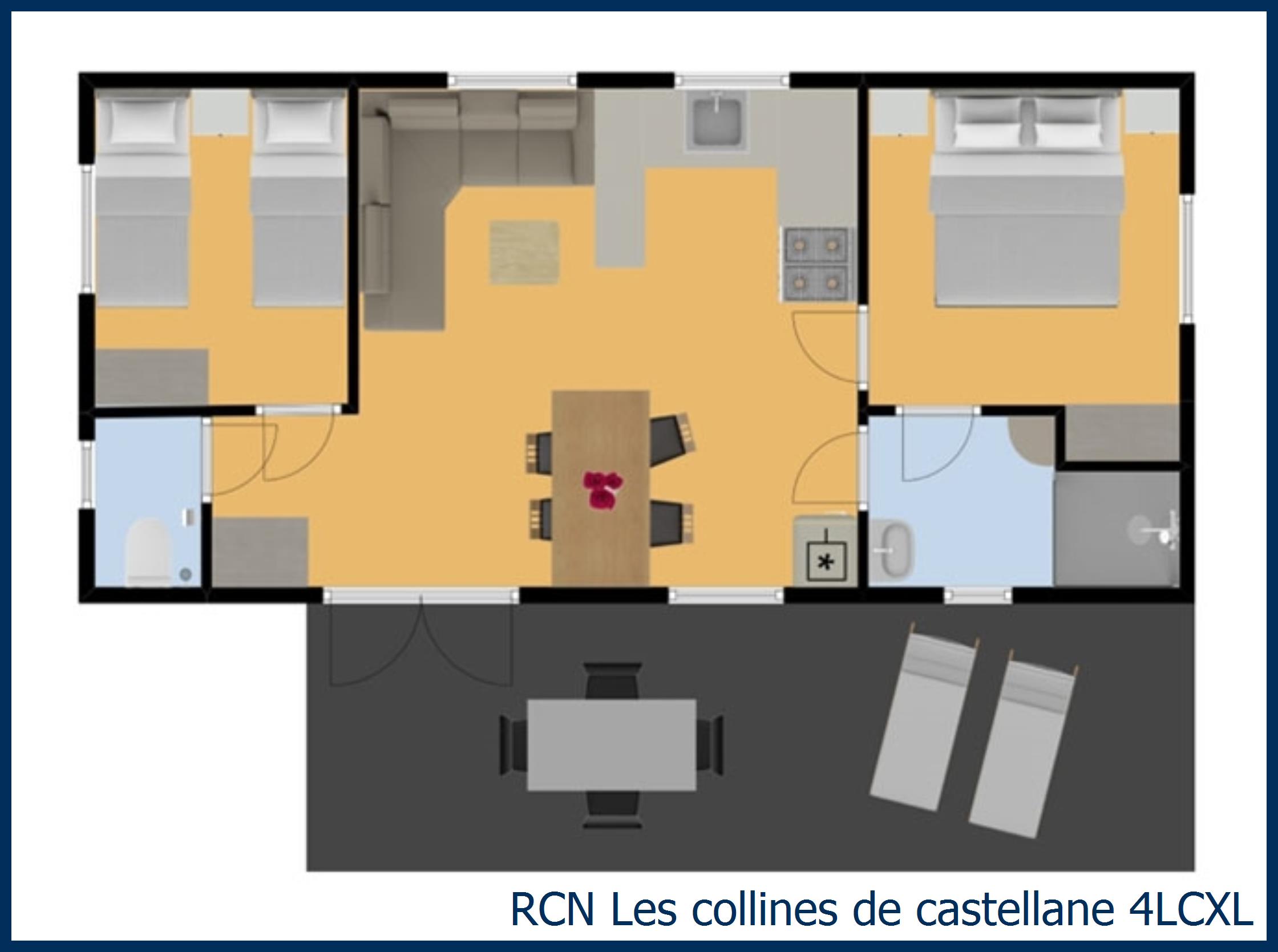 Mobile home origan 4LCXL at Les Collines de Castellane