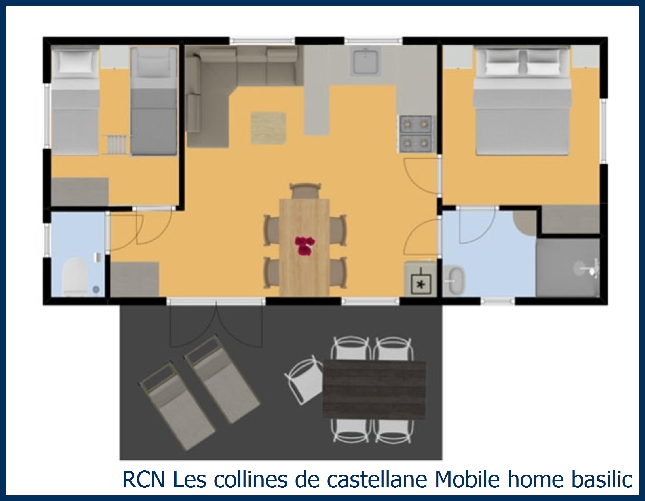 Childrens mobile home  at Les Collines de Castellane