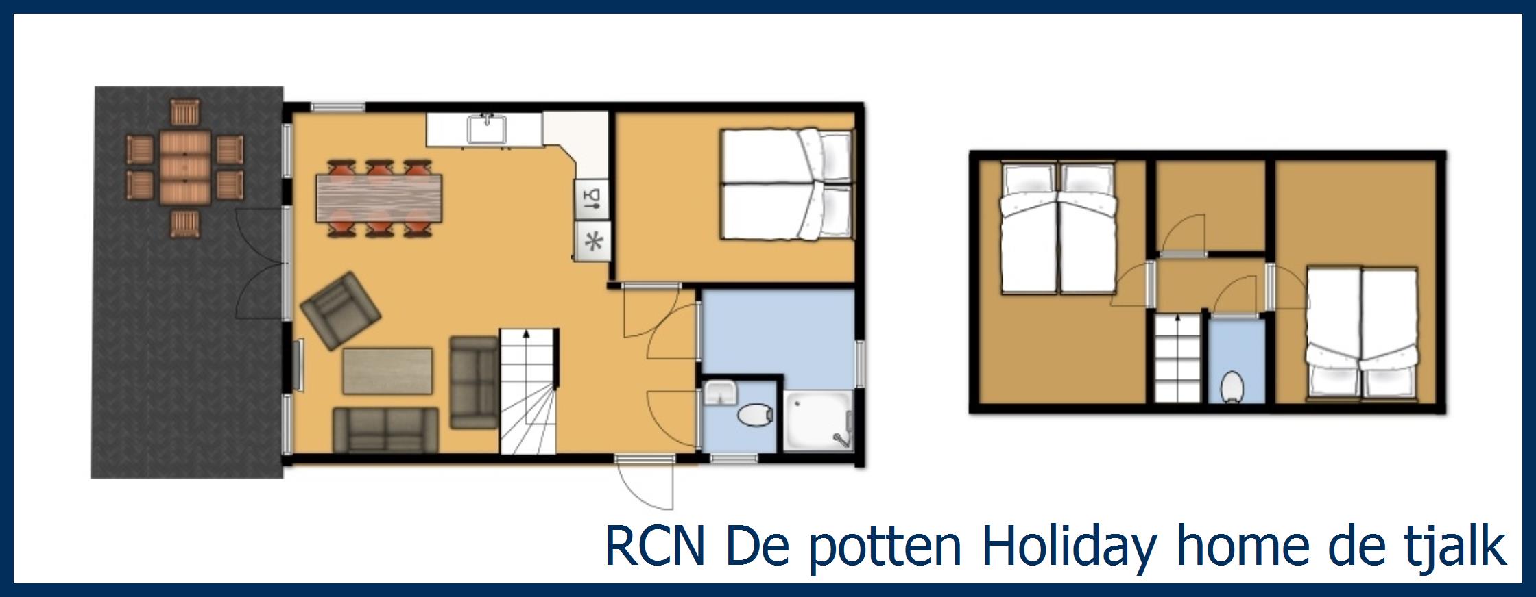 Bungalow Holiday home de tjalk at De Potten