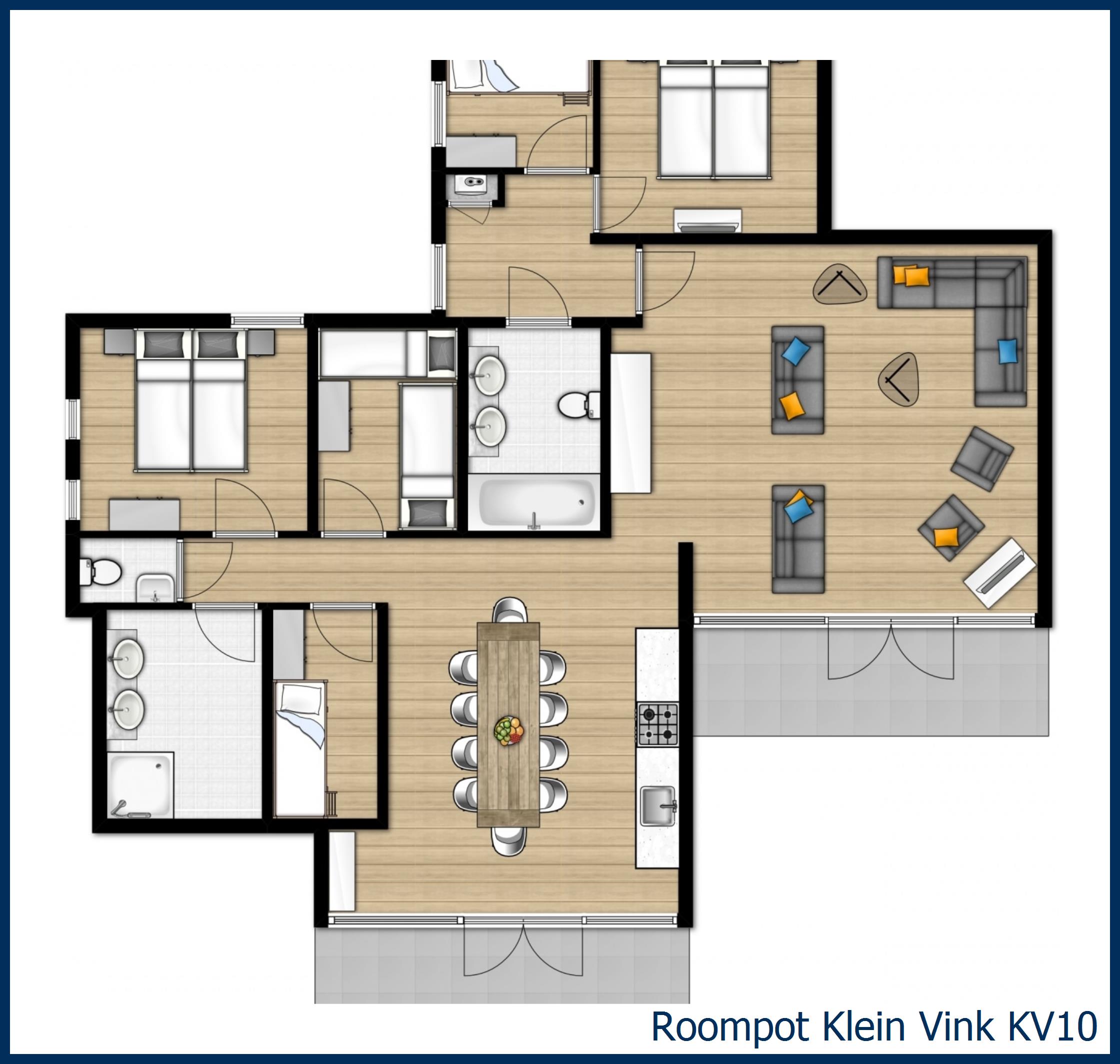 Bungalow KV10 at Klein Vink