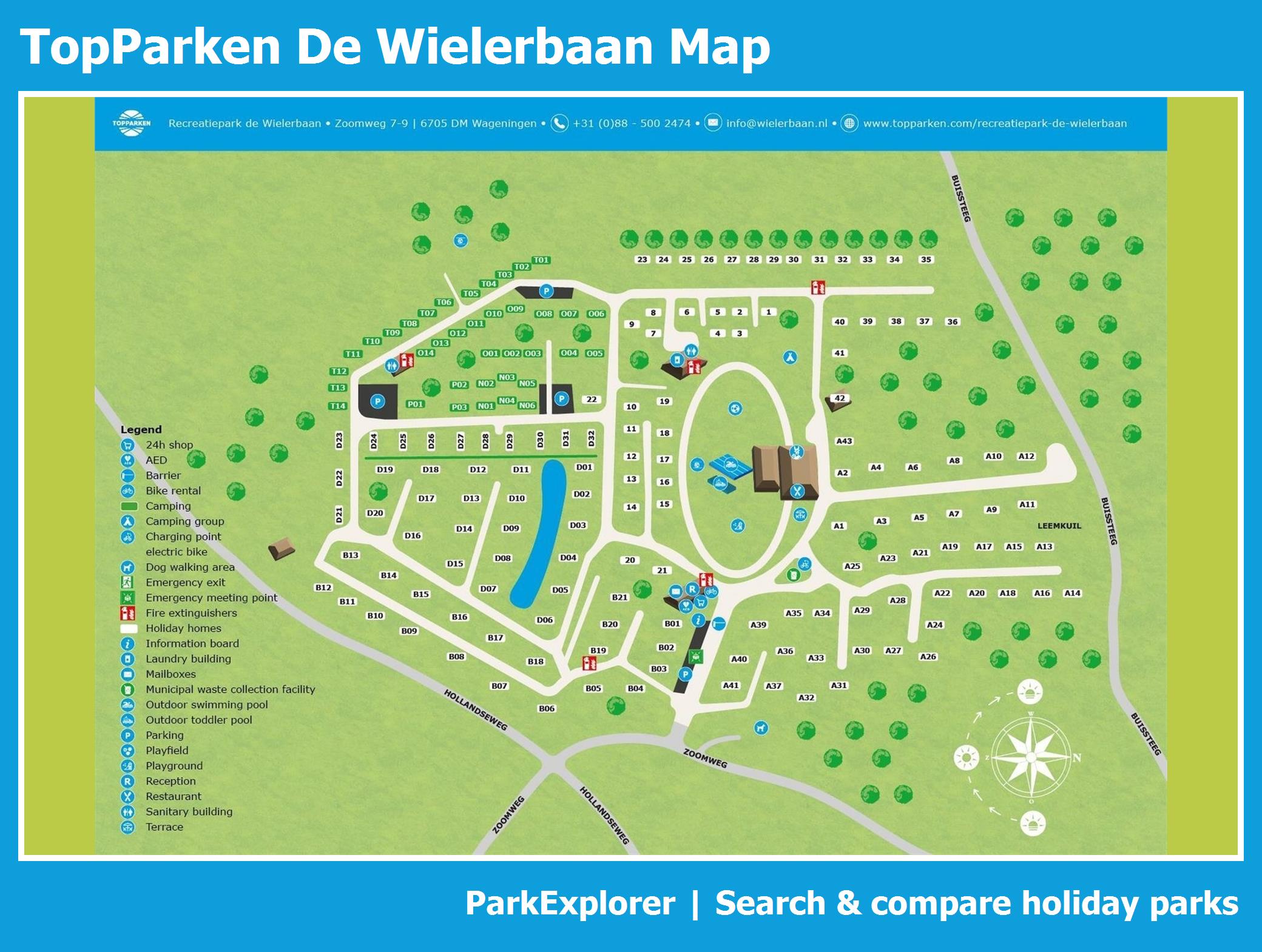 Map TopParken De Wielerbaan